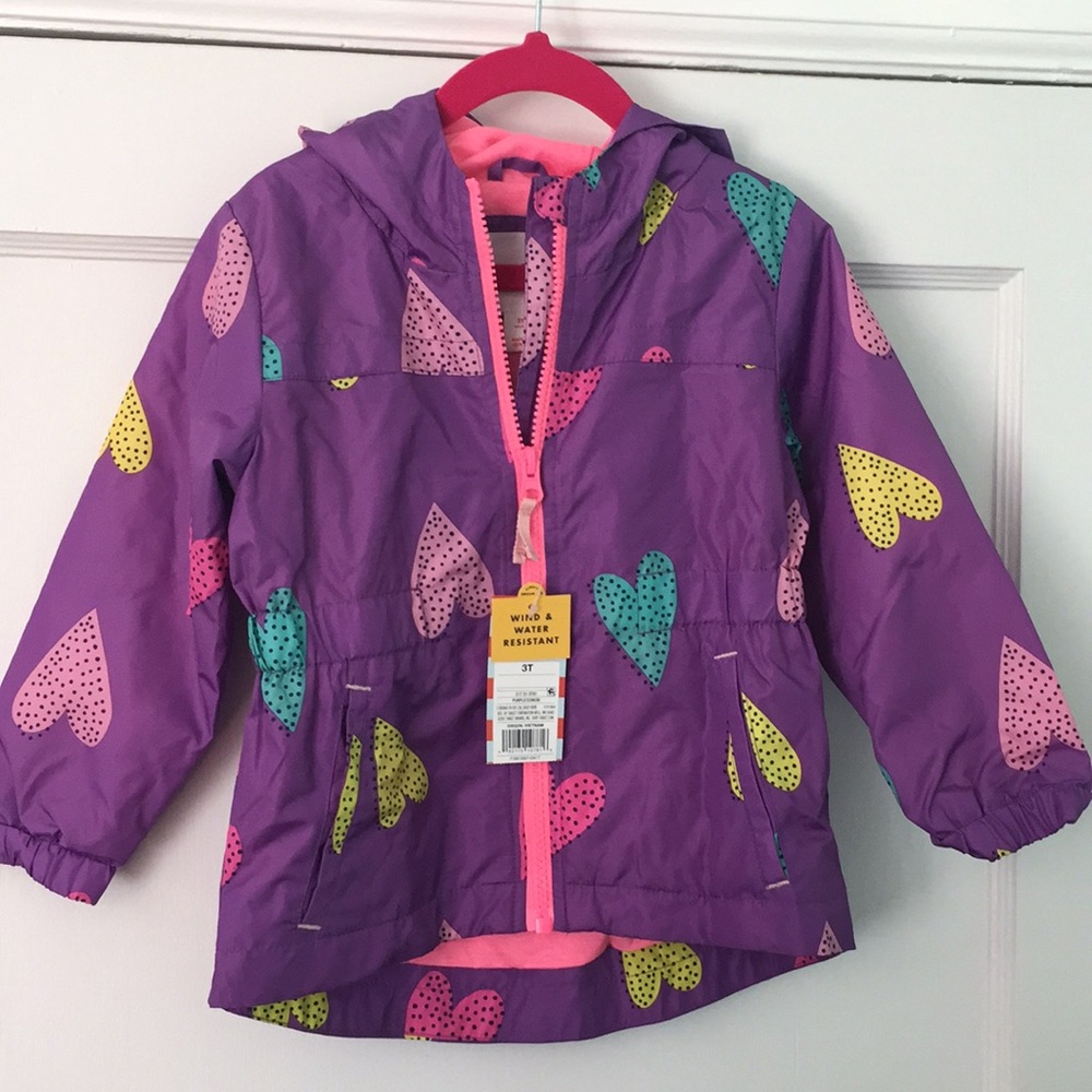 Cat and Jack Rain Jacket Coat